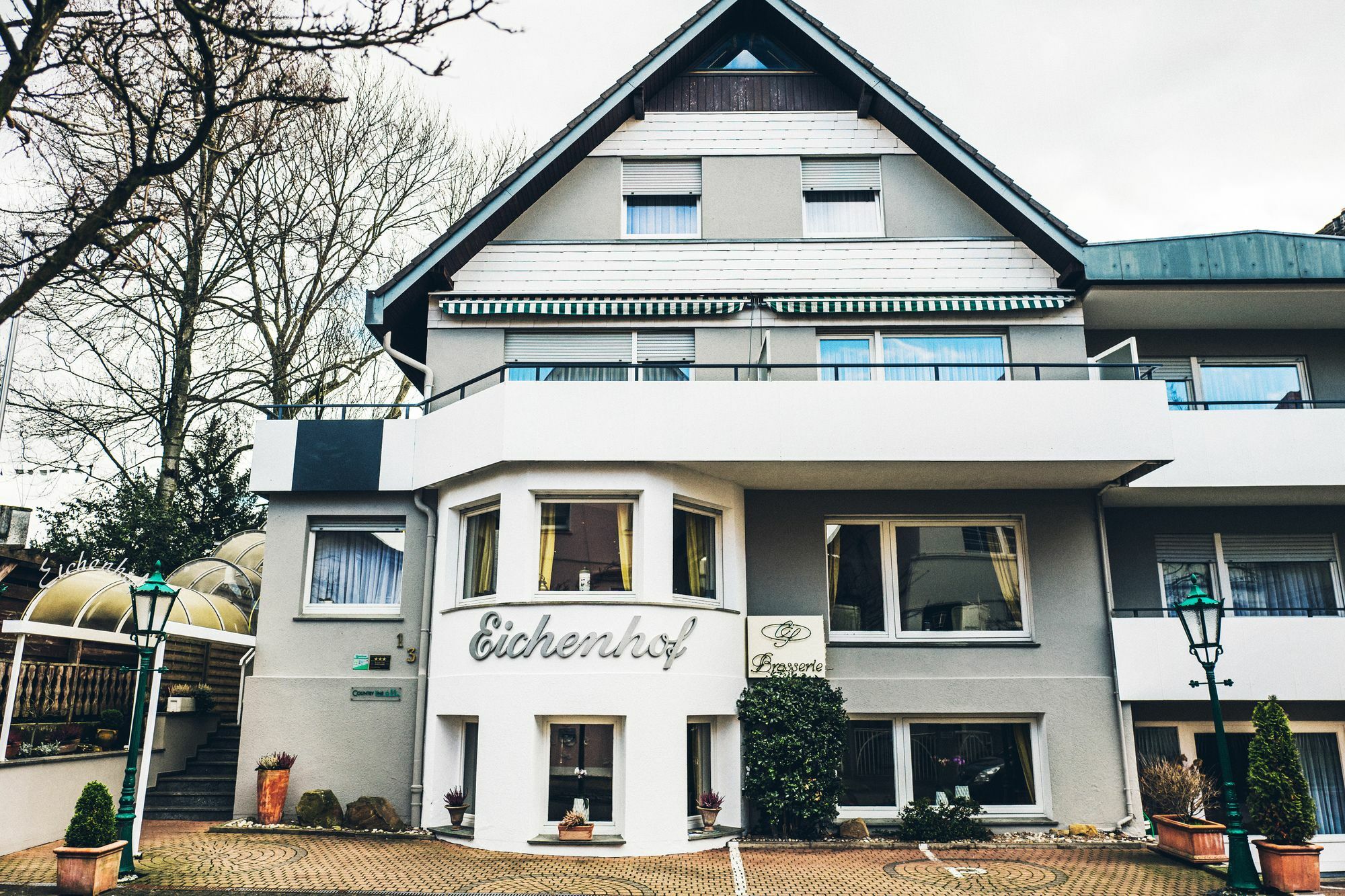 Antik-Hotel Eichenhof Bad Salzuflen Exterior foto